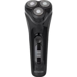 Sencor Rasoir Électrique SMS 4210BK avec Lames Inox, Tondeuse à Favoris, Autonomie 50 min, Technologie Direct Drive et Accessoires