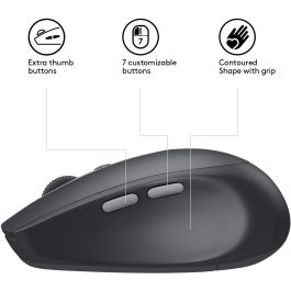 Logitech M590 Silent Bluetooth Optisch Graphit