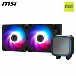 MSI MAG CORELIQUID A13 240 Kit de watercooling ARGB 240mm pour PC, Ventilateur 120mm, Radiateur 240mm, Éclairage LED