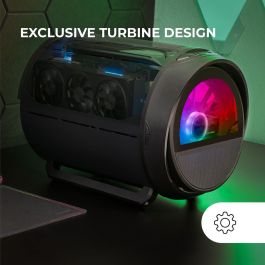 Boîtier ATX semi-tour Mars Gaming MCCYLON Noir