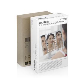 Miroir Grossissant avec LED 4-in-1 Ledflect InnovaGoods