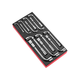 Facom MODM.75 - Module de clés à pipe débouchées métriques série 75 - 13 pièces (7 à 19 mm) - Plateau mousse pour rangement Precio: 243.816. SKU: B15GFPYL2G