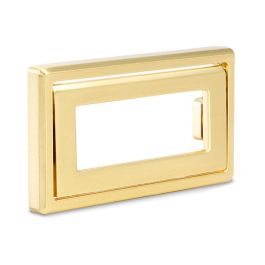 HERRAJES ALK Tirador Zamak Nevara finition Laiton Satiné