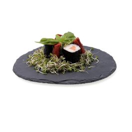 Bandeja Pizarra Irregular Gastro Fun Quid 17x15 cm (12 Unidades)