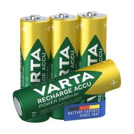 Varta Piles Rechargeables AA 1.2V 2600mAh NiMH - Pack de 4