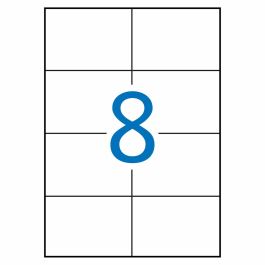 Étiquettes adhésives Apli 1279 100 Volets 105 X 74 mm Blanc