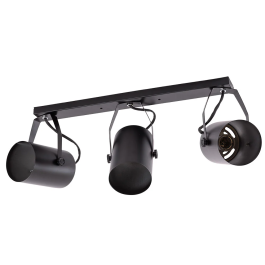 HO Plafonnier "Gianna" 3xE27 Orientable Noir Aluminium IP25 320mm [HO-3XE27WALLLIGHT_B] Precio: 30.5000004. SKU: B1GEB6YR9W