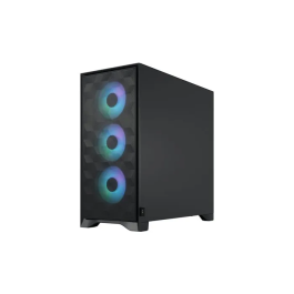 Fractal Design Pop 2 Air TG RGB - Boîtier PC ATX Noir avec 3 ventilateurs - Maille avant/supérieure pour flux d'air optimisé - Prise en charge GPU 416mm et radiateurs 360mm