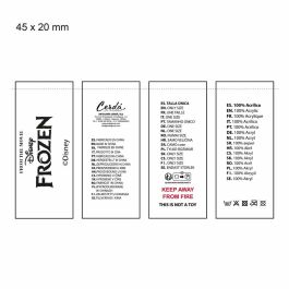 Bonnet et gants Frozen Bleu