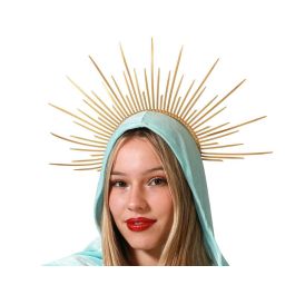 Couronne diadème doré pour femme adulte, accessoire costume de la Vierge, carnaval, fêtes thématiques et religieuses Precio: 11.8899996. SKU: B1FRQKN9WK