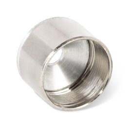 HERRAJES ALK Support pour tube ovalé de garde-robe, fixation pour tube ø 19 mm, choix du diamètre, pour armoire