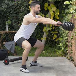 Ensemble de Poids Réglables6 en 1 avec Guide d’Exercices Sixfit InnovaGoods