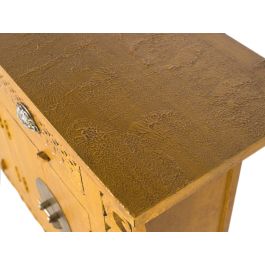 GINER Y COLOMER - Buffet avec 6 portes et 3 tiroirs en bois de manguier - 180 x 40 x 84 cm - Couleur ocre