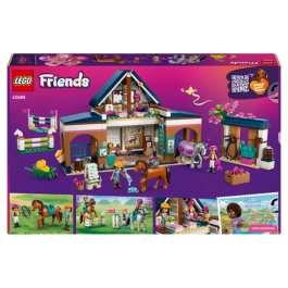 LEGO Friends 42688 L'Écurie et l'École d'Équitation - Jouet de Construction avec Chevaux et Mini-Poupées, Dès 7 Ans