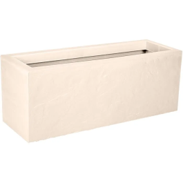Eda - Volcania Up - Jardinière balconnière 25 L, décor pierre, beige calcaire, 59 x 19,5 x 22,8 cm, intérieur/extérieur Precio: 40.884. SKU: B1KN8FSS7T
