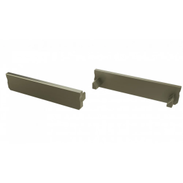 Bouchon de Fin de Profil Type SOLIS - Plastique - Gris