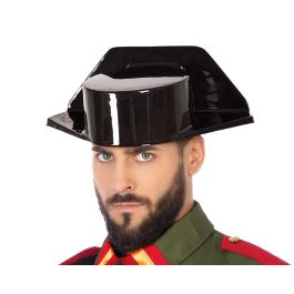 Sombrero Tricornio Rigido PVC Guardia Civil Negro - Authentique Chapeau Espagnol Historique pour Costume, Déguisement et Fêtes Precio: 9.9500004. SKU: S1130686