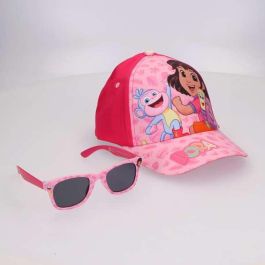 Ensemble casquette et lunettes de soleil Dora The Explorer Rose