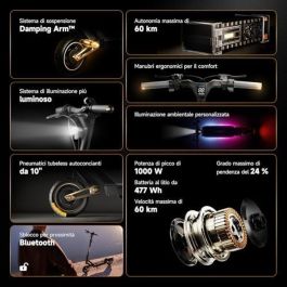 Trottinette Électrique Navee SNAVST3 Noir 25 km/h