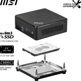 MSI Cubi N ADL-006DE Intel N200/4GB/128GB schwarz W11P