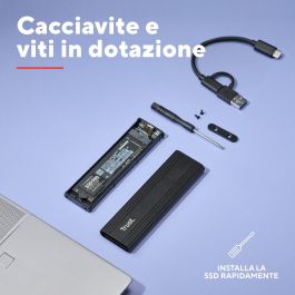 Boîtier Externe Trust 25806 Noir