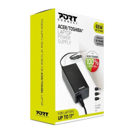 Port Designs Adaptateur Secteur 65W 100-240V Câble CC 1.8m - Pour Ordinateurs Portables Acer Toshiba jusqu'à 17" - Europe Precio: 58.644. SKU: B14LGNH46K