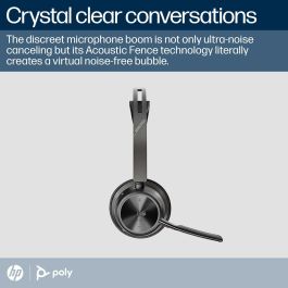 Casque Poly A4HT2AA#AC3 Noir