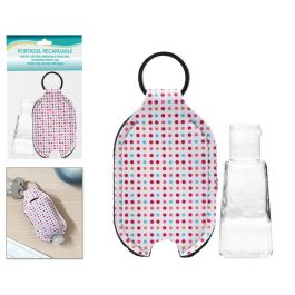 Porte-clés distributeur de gel hydroalcoolique rechargeable - Llavero Porta Gel Dosificador - Accessoire pratique pour sac à dos ou poche Precio: 10.5. SKU: S1131573