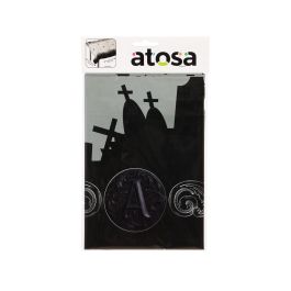 Casa Encantada Nappe Rectangulaire Halloween avec Chauvessouris, 183 x 132 cm, Décoration de Table Effrayante