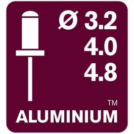 Rapid Adaptateur de rivets RP150 MULTI pour aluminium et acier inoxydable pour tournevis
