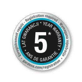 Gardena Aquaroll S Enrouleur de tuyau avec tuyau de 20 m - 18502-50