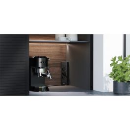 Bachmann Reglette d'Angle CASIA 2 Noir 3 Prises Schuko - Solution Gain de Place pour Cuisine, Bureau