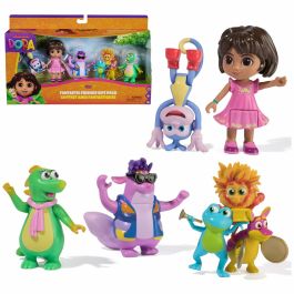 Spinmaster Dora la Exploradora Caja de Amigos Fantásticos - 5 Figuras - SPI6073738 - Dès 3 ans