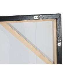 Toile Home ESPRIT Marron Noir Abstrait Urbaine 90 x 4 x 120 cm (2 Unités)