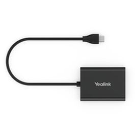Yealink EHS61 Adaptateur de commande Noir Compatible WH62/63