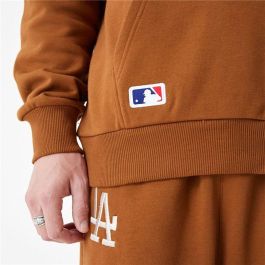 Sweat à capuche homme New Era League Essentials Ocre
