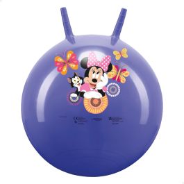 Boule à sauter Minnie Mouse Violet (10 Unités)