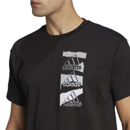 T-shirt à manches courtes unisex Adidas HE4314 Noir (S)