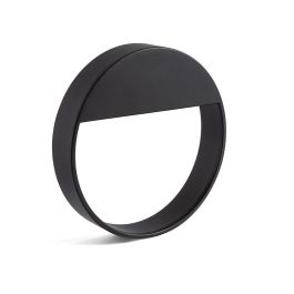 Viefe Tirador Zamak Modelo Bau Ø60 mm Noir Mat