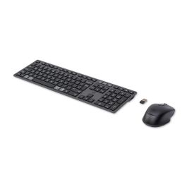 clavier et souris HP 9T5A9AA Noir Anglais QWERTY