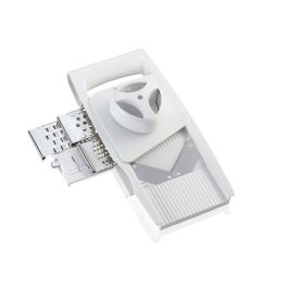 Mandoline-Râpe Leifheit Blanc Acier inoxydable Plastique 4 en 1