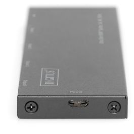 DIGITUS Ultra Slim HDMI Splitter, 1x4, 4K / 60 Hz