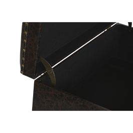 Lot de paniers Home ESPRIT Marron Multicouleur Polyuréthane Bois Vintage 70 x 40 x 45 cm (3 Unités)