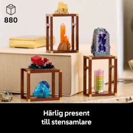 LEGO 21362 Ideas Colección Mineral Set de construcción para adultos Decoración