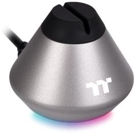 Thermaltake ARGENT MB1 Bungee Souris de Jeu RGB Anti-Traction - Plastique Gris