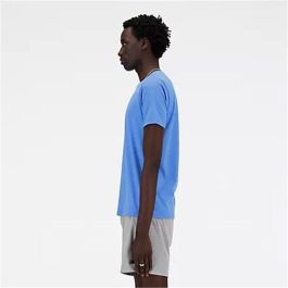 T-shirt à manches courtes homme New Balance MT41070_BIA Indigo (L)