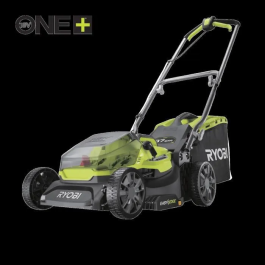 Ryobi Tondeuse à batterie RY18LM37A-140 Coupe 37 cm - Bac et mulching
