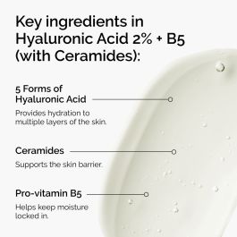 Sérum visage The Ordinary HYALURONIC ACID 2% + B5 30 ml