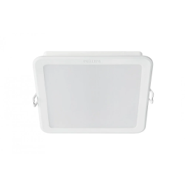 Philips MESON Downlight LED Empotrable Carré Blanc 13W 1200Lm