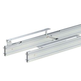 POTTKER H47 800 Set Guía Frontslide Lift Basic Aluminium 800mm Pour Plateaux de 19mm d'Épaisseur